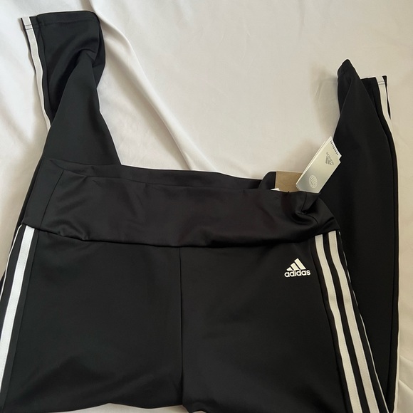 Adidas High Rise 3 stripes 7/8 Tights leggings - Picture 4 of 4